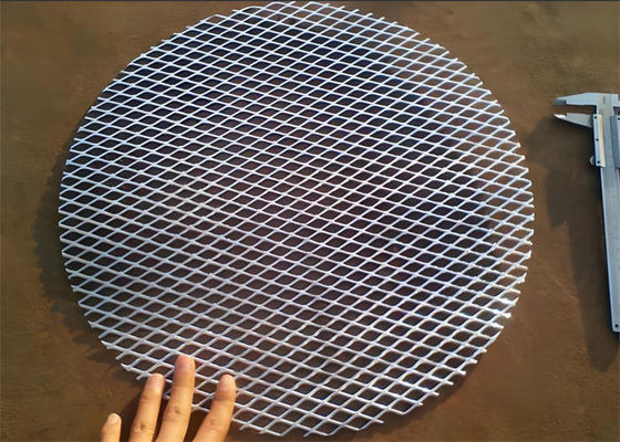 Electro Galvanized Wire Mesh Fabrication Stainless Steel Expanded Metal Filter