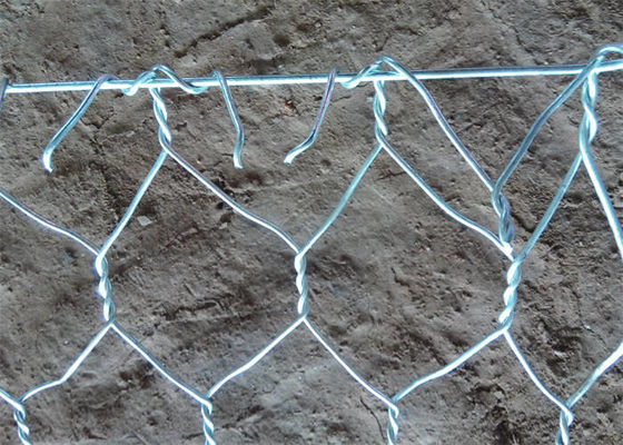 80mm x 100mm Mesh Aperture Gabions 조경 해안 침식 통제 프로젝트